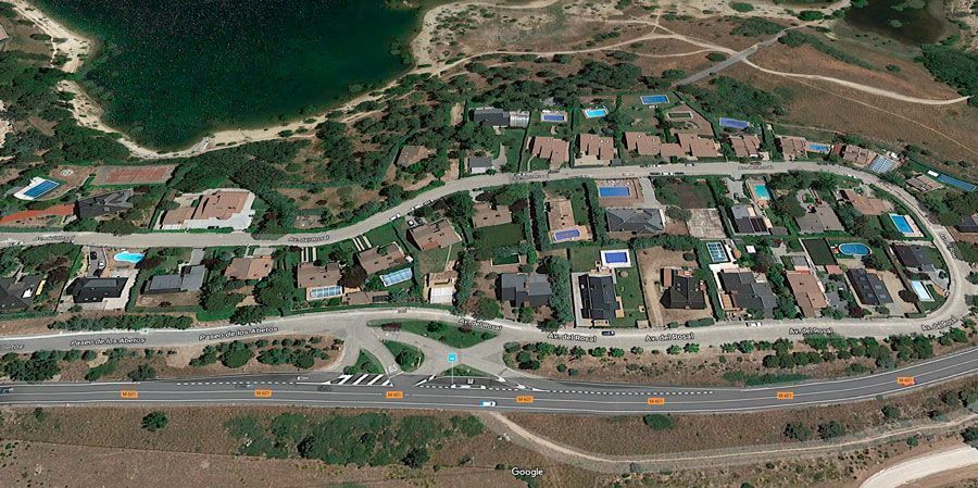 CTRA.M601 COLONIA Mata del Rosal Google Maps 1