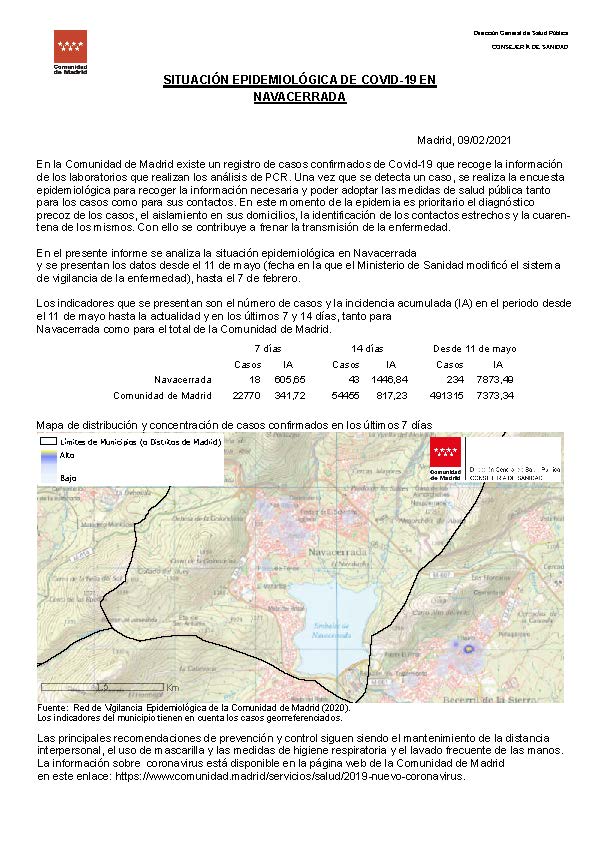 COVID19 ise municipios Navacerrada 2