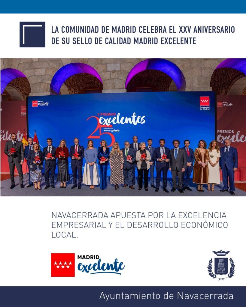La Comunidad de Madrid celebra el XXV aniversario de su sello de calidad Madrid Excelente