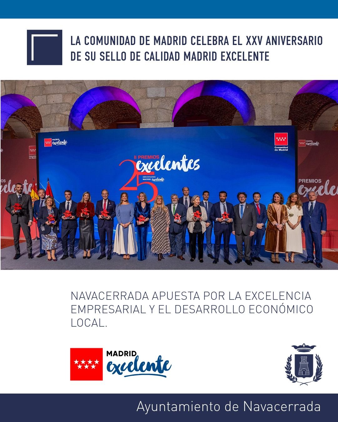 La Comunidad de Madrid celebra el XXV aniversario de su sello de calidad Madrid Excelente