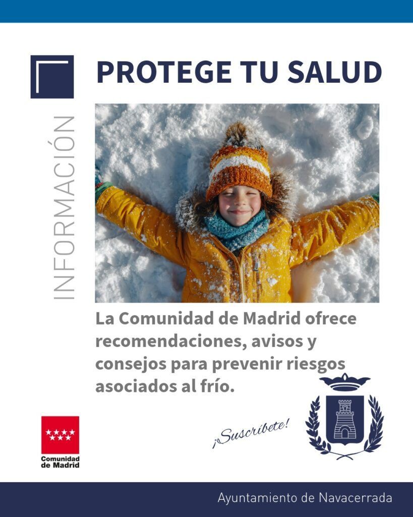 Recomendaciones frente al frío: suscríbete para recibir avisos y proteger tu salud