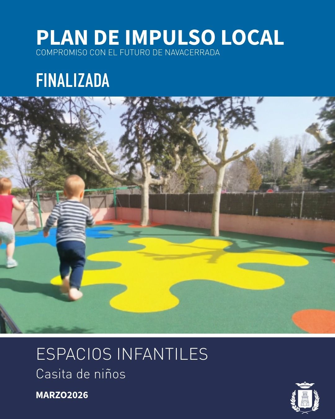 Renovación integral del área de recreo de la Casita de Niños
