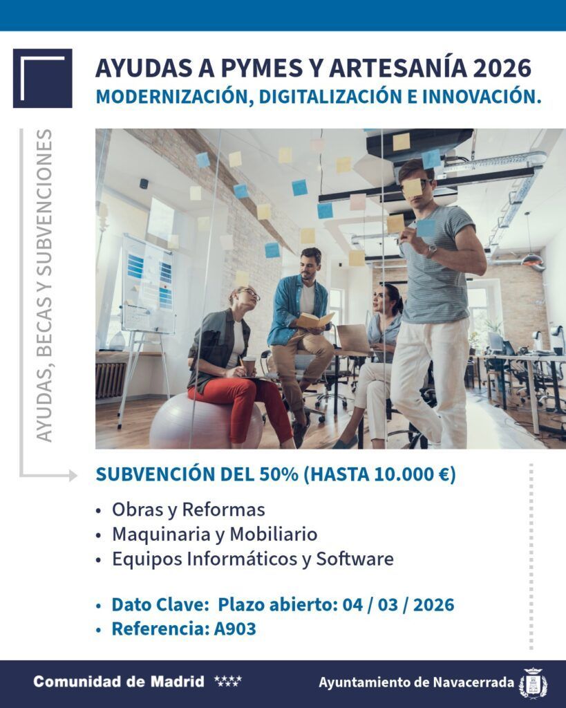 AYUDAS A PYMES Y ARTESANÍA 2026