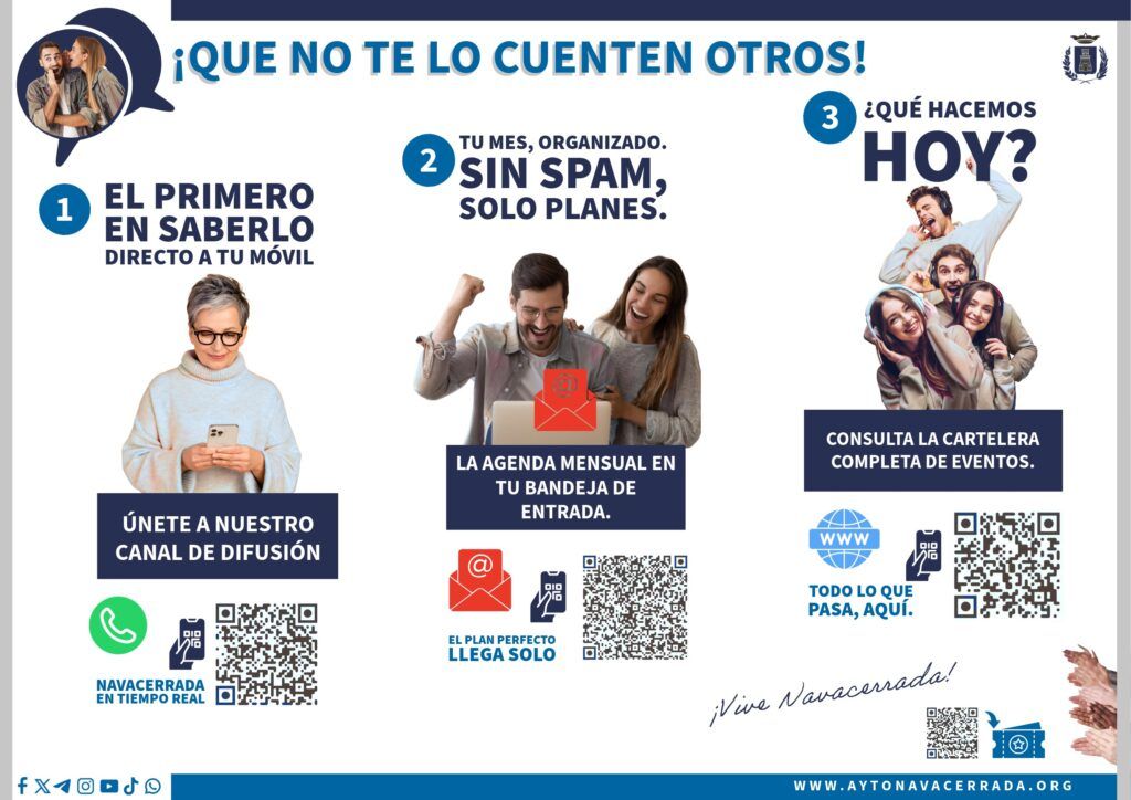 "Vive Navacerrada. Que no te lo cuenten otros"