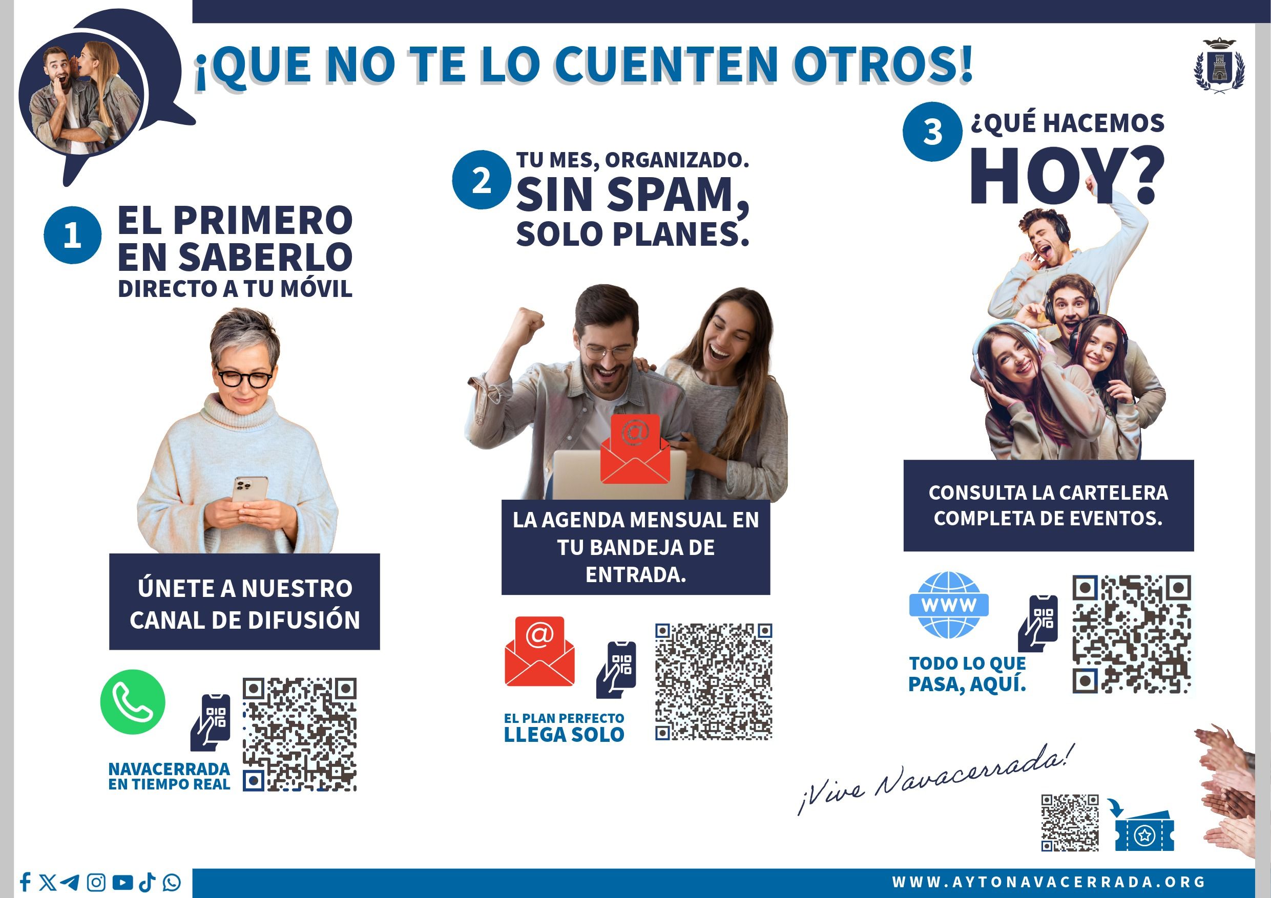 "Vive Navacerrada. Que no te lo cuenten otros"
