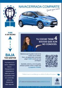 ¿Sabías que ir solo a trabajar a Madrid le cuesta a tu bolsillo más de 250 € al mes solo en combustible? En Navacerrada lanzamos una iniciativa para que tu coche deje de ser un gasto y se convierta en una oportunidad. El precio del combustible no da tregua, y los vecinos de Navacerrada conocemos bien el ritual diario: subir al coche, encarar la A-6 y buscar un hueco en el tráfico. Pero hay una cifra que quizá no hayas calculado: tu coche tiene 4 plazas vacías que te están costando dinero. ¿Qué es Navacerrada Comparte? No es una aplicación de transporte, ni un servicio de taxi. Es una red vecinal de confianza. El Ayuntamiento de Navacerrada actúa como facilitador para conectar a personas que realizan el mismo trayecto cada día. Si tú vas a Moncloa a las 08:00h, es muy probable que tu vecino de la calle de al lado también lo haga. ¿Por qué ir en dos coches cuando podéis ir en uno y dividir los gastos? Los 3 grandes beneficios de sumarte Un sueldo extra al año: Al compartir los gastos de gasolina y mantenimiento, el ahorro estimado para un vecino de Navacerrada es de unos 3.000 € anuales. Dinero que se queda en tu bolsillo, no en el surtidor. El "pasaporte mágico" del BUS-VAO: Ir acompañado (2 o más personas) te da acceso legal al carril BUS-VAO. Esto supone un ahorro medio de 20 minutos por trayecto. Al mes, son 14 horas que ganas para estar con tu familia, ir al gimnasio o pasear por nuestra Sierra. Sostenibilidad real: Navacerrada es el corazón del Parque Nacional. Menos coches circulando significan menos emisiones en nuestro entorno y una Sierra más limpia para todos. "¿Y si me gusta ir solo?" Lo entendemos perfectamente. A todos nos gusta nuestro espacio y nuestra música. Pero te hacemos una pregunta: ¿Te gusta tanto como para pagar el doble cada mes? La red es totalmente flexible. Puedes probar, conocer a tus vecinos de ruta y, si un día prefieres viajar solo, lo haces. Sin compromisos, sin comisiones y sin política. Solo vecinos ayudando a vecinos. ¿Cómo inscribirse? Es más rápido que calentar el coche por la mañana. Solo tienes que rellenar el formulario oficial en el siguiente enlace: 👉 WWW.AYTONAVACERRADA.ORG/COMPARTECOCHE Una vez registrado, te avisaremos cuando encontremos perfiles compatibles con tu ruta y horario. Navacerrada Comparte: Gente que suma. Sube a un vecino, baja tus gastos.