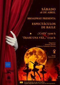 La Escuela Zincaló llena el escenario de Navacerrada con Broadway este 18 de abril