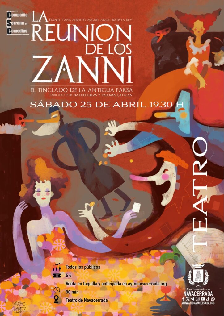 «La reunión de los zanni» Cía. Serrana de Comedias de Becerril de la Sierra Comedia Commedia dell'Arte