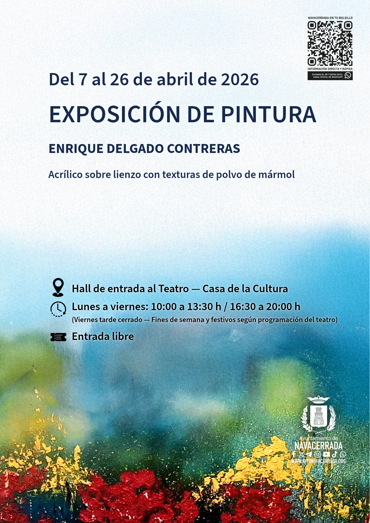 "Fondos Marinos y Corales": el mundo submarino llega a la Casa de la Cultura de la mano de Enrique Delgado
