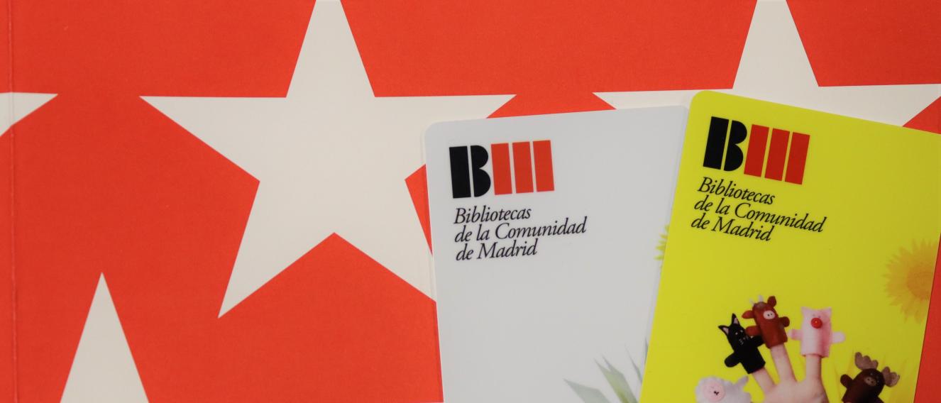 Carné de lector de las bibliotecas de la Comunidad de Madrid
