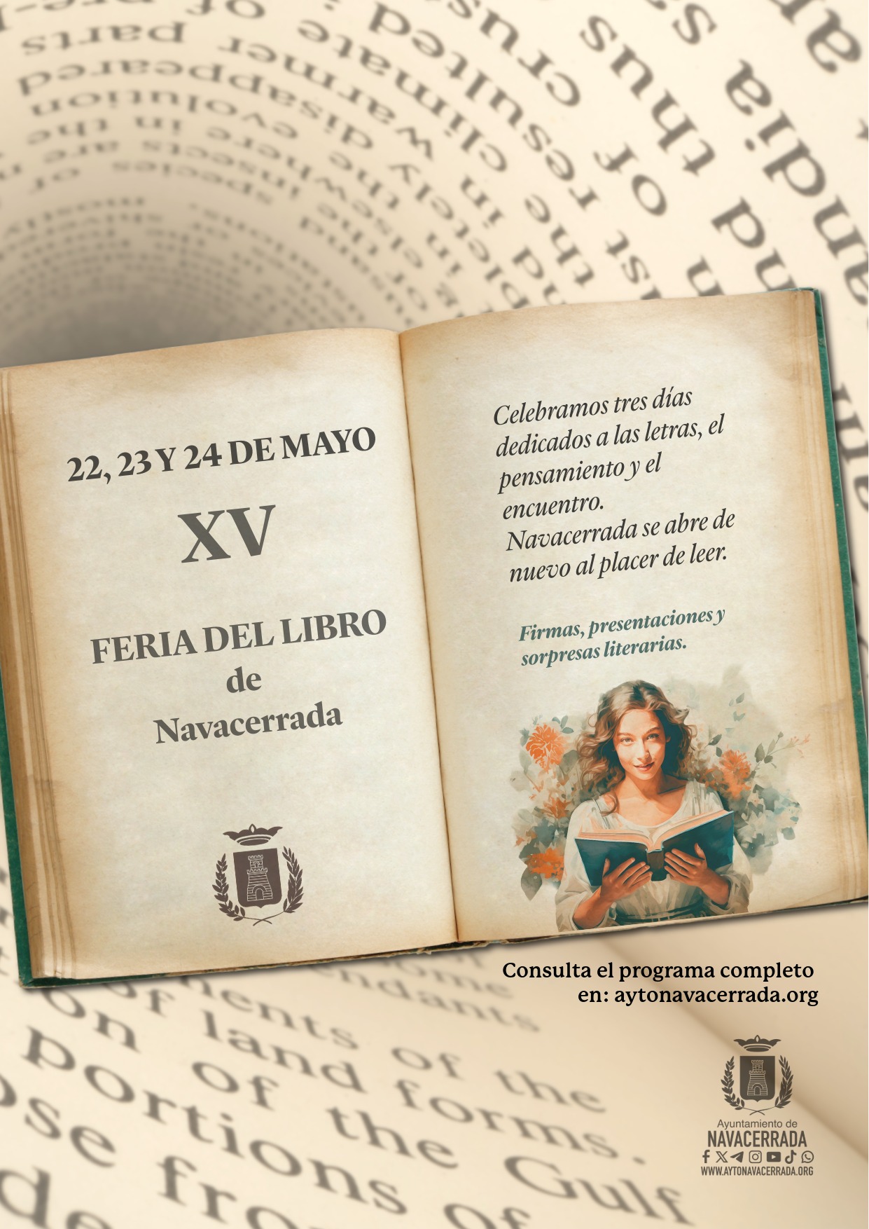 Navacerrada celebra su XV Feria del Libro: tres días para perderse entre páginas