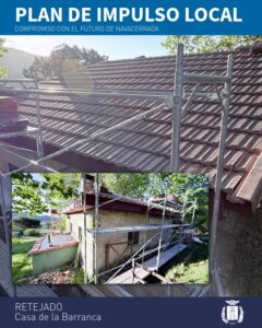 Obra: Retejado de la Casa de la Barranca