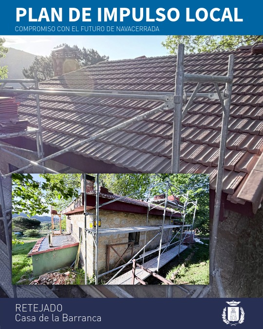 Obra: Retejado de la Casa de la Barranca