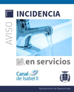 corte de agua