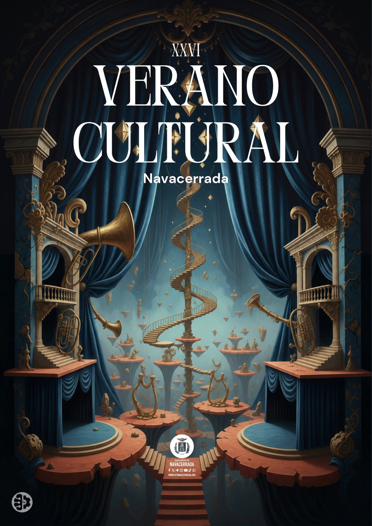 Cartel XXVI Verano Cultural Navacerrada