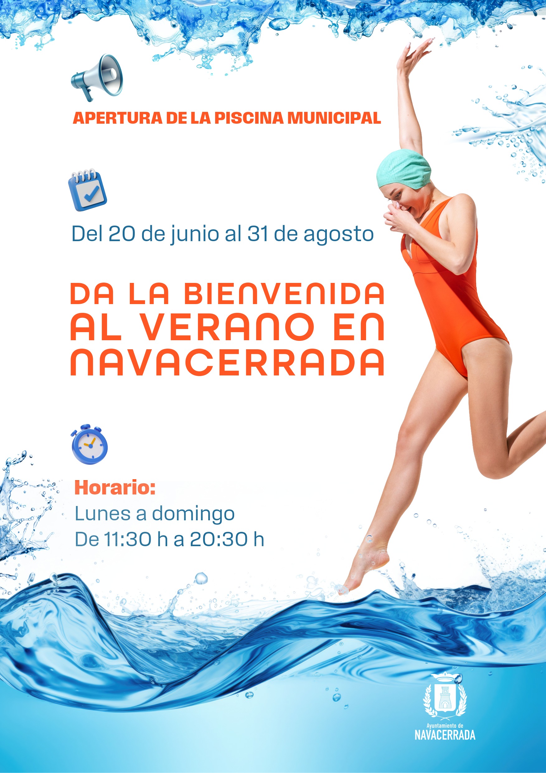 La Piscina Municipal de Navacerrada abre sus puertas este 20 de junio para la temporada de verano